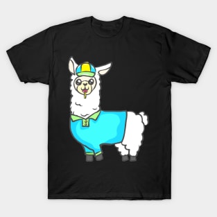 Alpaca Llama Farmer Farmer Funny T-Shirt